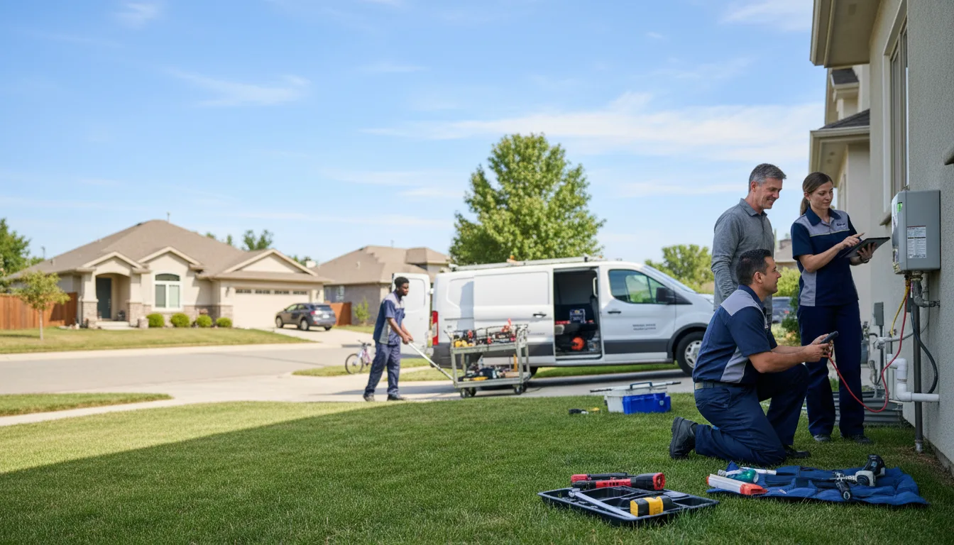 Tankless water heater service in Philo, IL